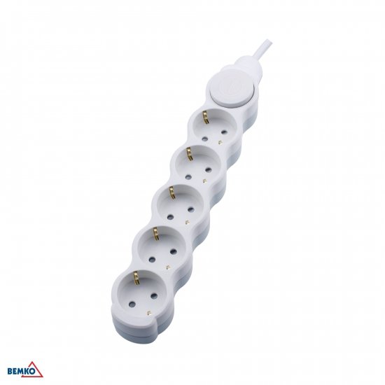 PRZEDŁUŻACZ NA SCHUKO 5X 2P+Z+WYŁ. 1.5MM X 3.0M