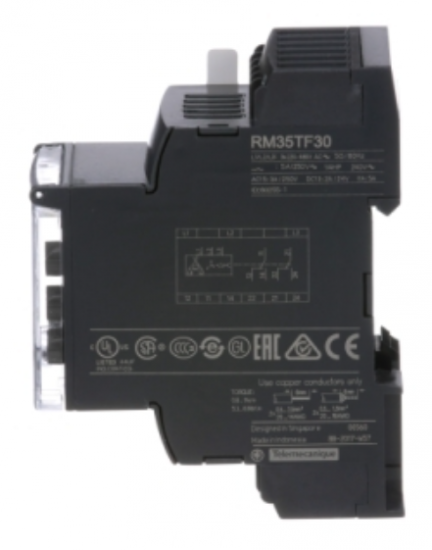 Przekaźnik kontroli fazy wielofunkcyjny RM35-T, zakres 194...528 V AC RM35TF30