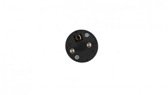 Wtyczka z uziemieniem 16A W-131 czarna W13105