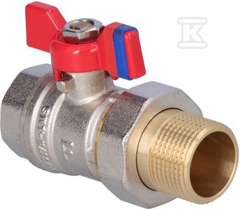 KUREK KUL.MOT.DN20 3/4  GW/ŚR,F-COMFORT