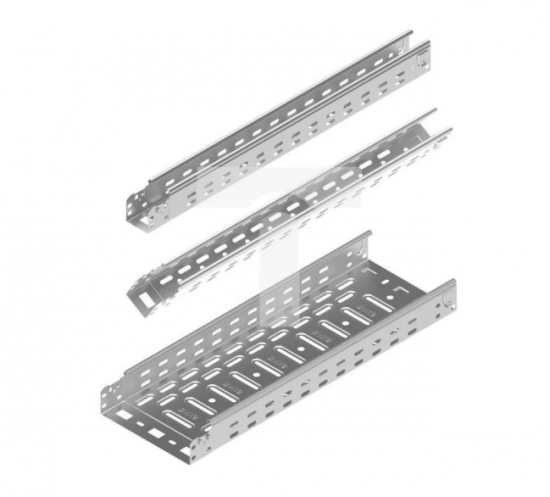 Korytko kablowe perforowane 50x60mm 1,0mm KFJ50H60/3 162523 /3m/