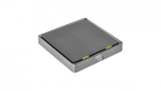 GoSmart Przenośny kontroler scenerii IP-2002ZB, ZigBee 3.0, dwuprzyciskowy H5015