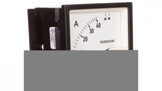 Amperomierz analogowy tablicowy 40A klasa 1,5 72x72mm EQ72 004805346