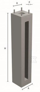 FUNDAMENT D16/140 (1400/260) 4XM20