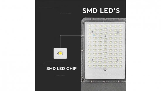 Oprawa Uliczna Solarna 35W 4000K 3500lm 3.2V 75AH LiFePO4 IP65 10228