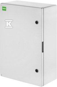 Obudowa natynkowa N/T (szafka rozdzielcza) SR7 400x600x200 z płytą metalową, IP65 INDUSTRIAL