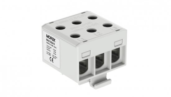 Złączka OTL50-3x kolor szary 3x1xAl/Cu 1,5-50mm2 1000V Zacisk uniwersalny MAA1350A10