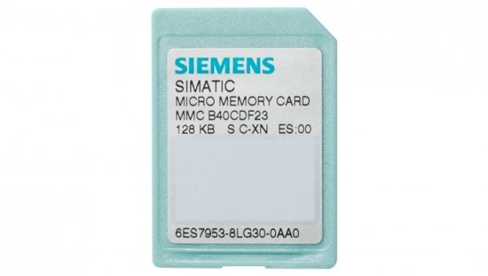 Karta pamięci 64kB MMC dla SIMATIC S7-300/C7/ET 200 6ES7953-8LF31-0AA0