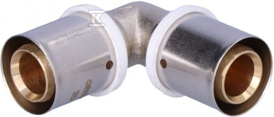 KOLANO 90ST ZAPRASOWYWANE 20MM