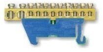Listwa zerowa TH-35 11/25 niebieska