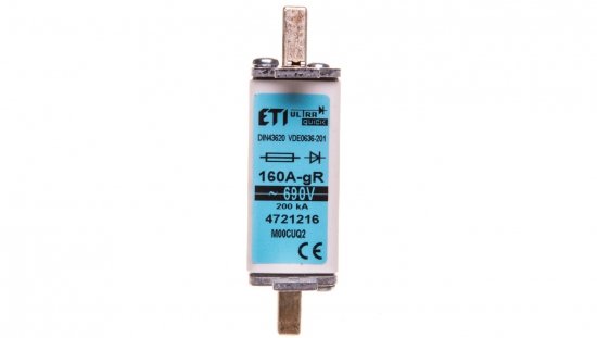 Wkładka bezpiecznikowa NH000 160A gR 690V M00CUQ2 004721216