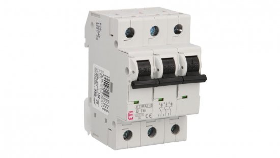 Wyłącznik nadprądowy 3P B 16A 10kA AC ETIMAT10 002125716