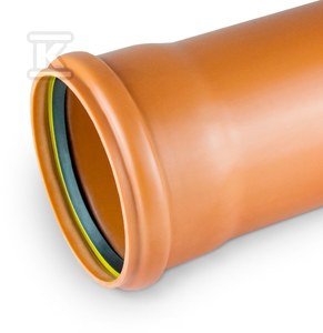 Rura kanalizacyjna zewnętrzna PVC 200X4.9X3000 SN4 KL.N ML (multilayer, spieniona) 0425213300