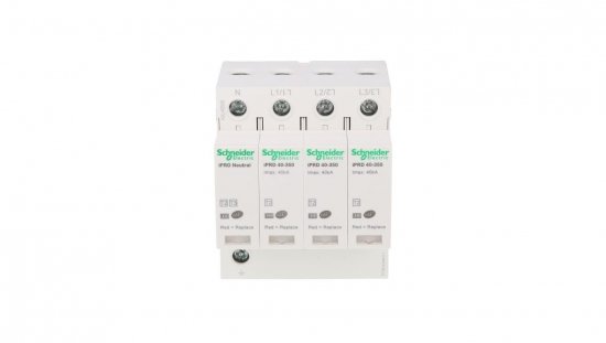 Ogranicznik przepięć Typ T2 3P+N 40kA iPRD-40-40kA-350V-3PN A9L40600