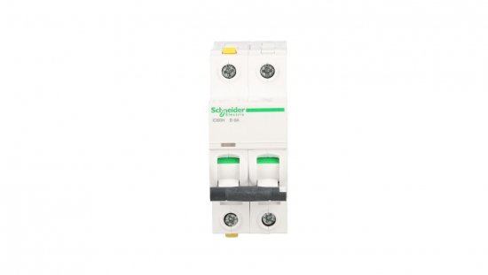 Wyłącznik nadprądowy 2P B 6A 10kA AC iC60H-B6-2 Acti9 A9F06206