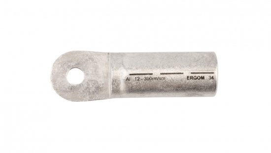 Końcówka oczkowa aluminiowa szczelna KRA 300/12 E12KA-01010104300