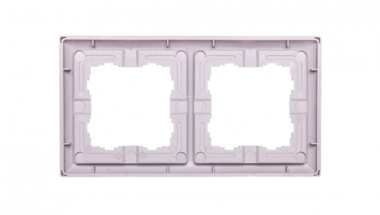 KOS66 Ramka podwójna aluminium 664082