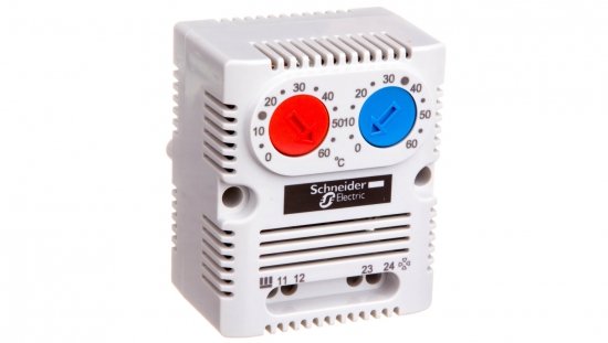 Termostat 10A 1Z 1R 250V 0-60C NSYCCOTHD
