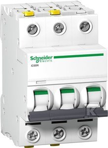 Wyłącznik nadprądowy iC60N-B50-3 B 50A 3-biegunowy A9F03350