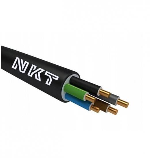 Kabel energetyczny YKY 5x2,5 żo 0,6/1kV /bębnowy/ 13038011