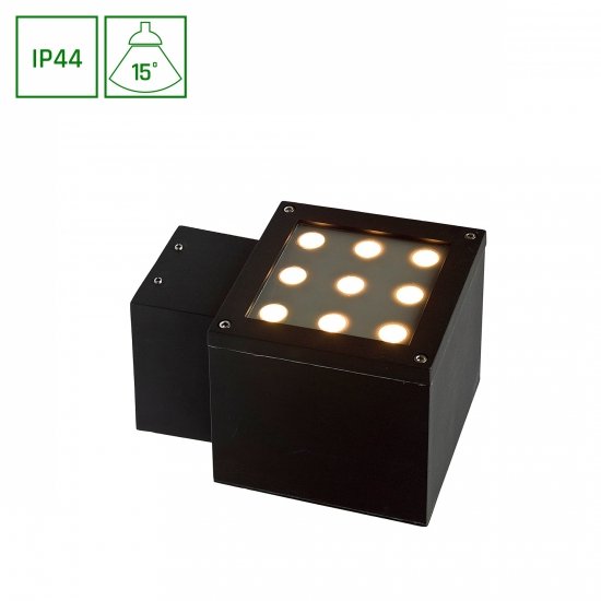 TORRE 2x9LED CREE 15st 230V 34W IP44 WW NAŚCIENNE