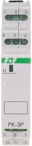 Przekaźnik elektromagnetyczny PK-3P 24V AC/DC, styk: 3P I=3x8A, 1 moduł PK-3P-24V