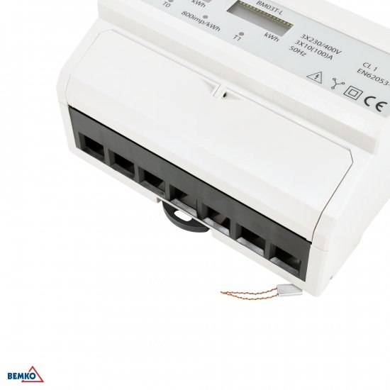 WSKAŹNIK ENERGII 3-FAZOWY 10 (100) A DWUTARYFOWY