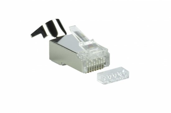 Wtyk RJ45 uniwersalny ekranowany kat.6A (8P8C)