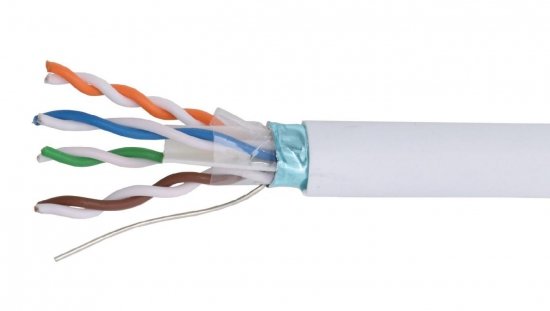 Kabel teleinformatyczny F/UTP kat.6 4x2x0,54 /305m/