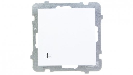 AS Łącznik krzyżowy biały ŁP-4G/m/00