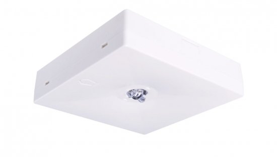 Oprawa awaryjna natynkowa STARLET QUAD LED SOH 350 A 2H AT IP20 / soczewka otwarta do pomieszczeń wysokich / INLEWA 92875