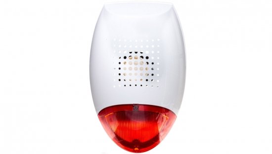 Sygnalizator optyczno-akustyczny, zewnętrzny, z czerwonym światłem LED SP-500 R