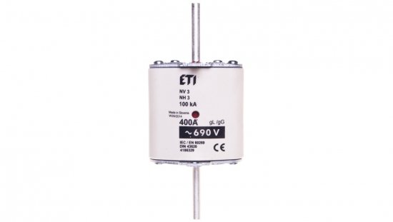Wkładka bezpiecznikowa KOMBI NH3 400A gG 690V WT-3 004186329