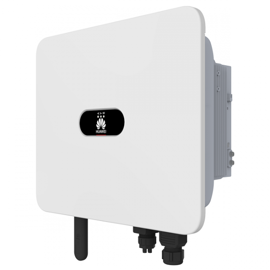 Falownik Huawei FusionSolar // 3-fazowy, 2-MPPT, wbudowana komunikacja (RS485, WLAN poprzez Smart Dongle-brak w zestawie), rozłącznik DC, 15kW/16,5kVA, SPD AC i DC typ II, wsparcie dla optymalizacji, 2 wyjścia bateryjne