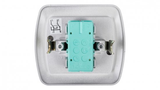 Simon Akord Łącznik krzyżowy aluminium metalizowane AW7/26