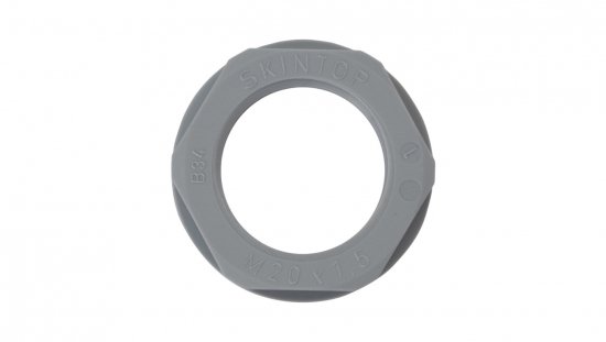 Nakrętka poliamidowa M20 SKINTOP GMP-GL-M 20x1,5 ciemnoszara 53119020