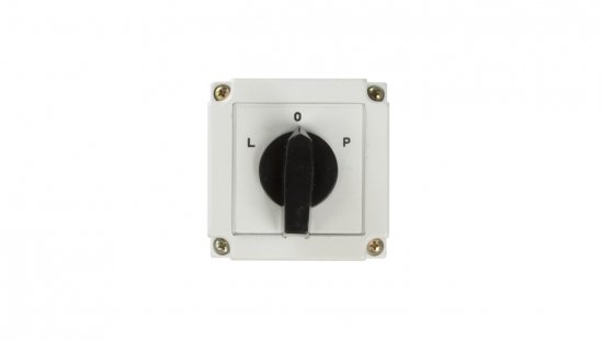 Łącznik krzywkowy L-0-P 3P 10A w obudowie 4G10-11-PK 63-840309-011