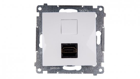 Simon 54 Gniazdo HDMI białe DGHDMI.01/11