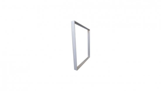 Rama montażowa do panelu LED 600x600 zatrzaskowa aluminium biała EC79026