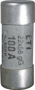 WKŁADKA CH22X58 GG 100A/500V