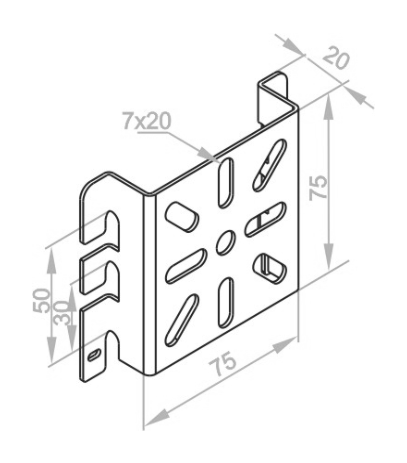 Blacha montażowa typ BMS 902500