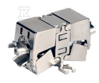 Moduł połączeniowy RJ45 kat. 6A STP CCAS-CM-K6A-STP