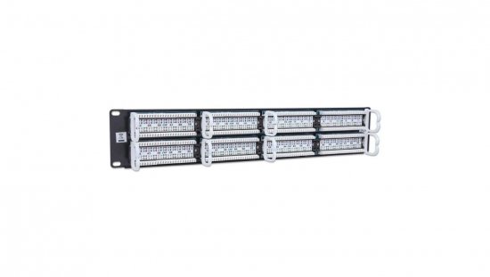 Patch Panel 48-Portów RJ45 UTP Kat.5e 2U Rack 19