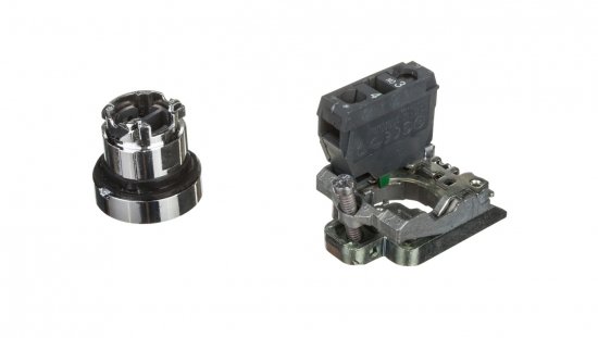 Przycisk sterowniczy 22mm czarny z samopowrotem 1Z XB4BA3351