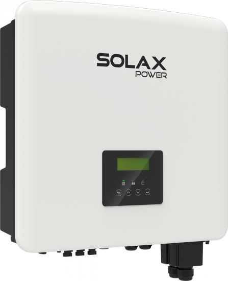 Falownik hybrydowy SOLAX X3-HYBRID-6.0 G4 maks. 6.6 KVA wyjście AC, 2 MPPT, w zestawie moduł komunikacyjny, wyłącznik DC i przekładniki CT, wejście 16A, kompatybilny z baterią Tripple Power