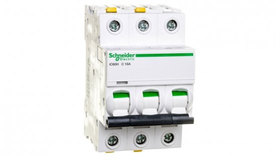 Wyłącznik nadprądowy 3P C 16A 10kA AC iC60H-C16-3 A9F07316