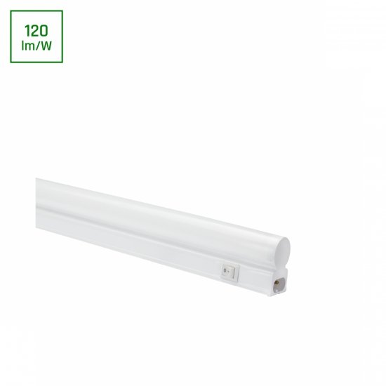 CABINET SWITCH T5    300mm   4W NW  230V 120st IP20 BIAŁY 2 lata gw. ON/OFF