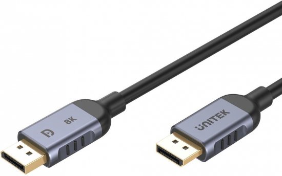 Kabel DisplayPort Unitek 1.4 8k 60hz, 4k 240hz, HD 1,5m