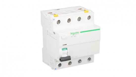 Wyłącznik różnicowoprądowy 4P 63A 0,03A typ AC iID A9Z11463