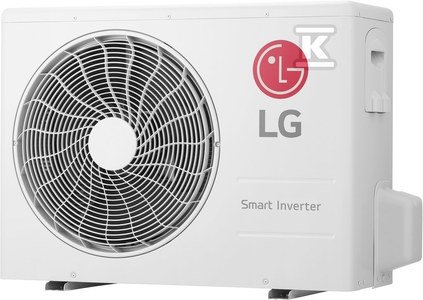 Klimatyzator 2,5 kW ścienny split jednostka zewnętrzna DUALCOOL LG